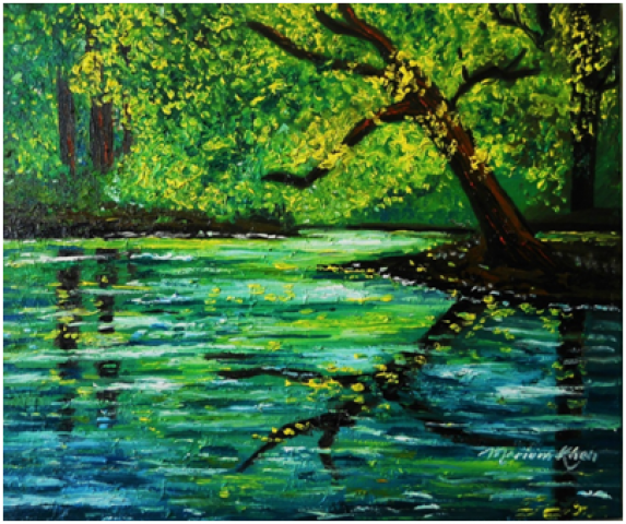 the five contemporary artists used vibrant colours in their paintings displayed at grandeur art gallery the show is open for the public till march 8 photo courtesy grandeur art gallery the five contemporary artists used vibrant colours in their paintings displayed at grandeur art gallery the show is open for the public till march 8 photo courtesy grandeur art gallery