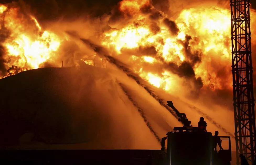 the statement said the explosion had taken place during quot repair works quot photo reuters the statement said the explosion had taken place during quot repair works quot photo reuters