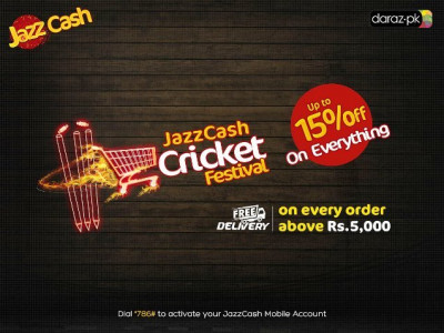 jazzcash cricket festival launched on daraz pk