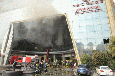 ten killed in hotel blaze in south eastern china ten killed in hotel blaze in south eastern china