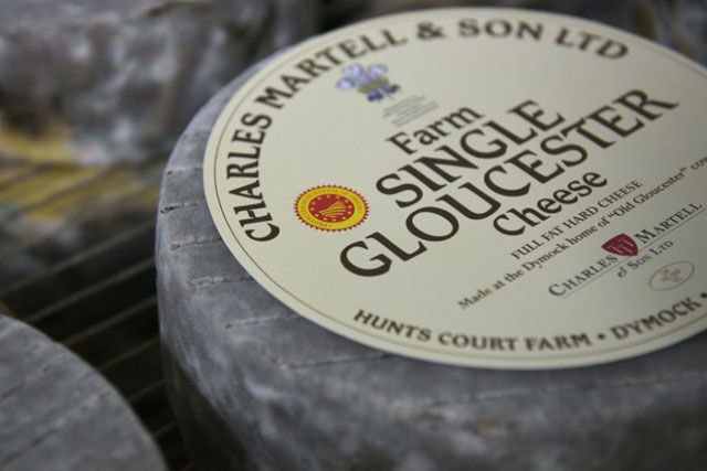 single gloucester cheese photo afp