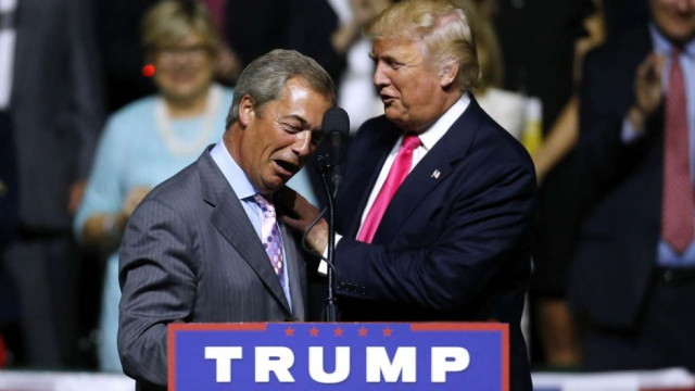 farage met the president in november and has offered his services as britain 039 s ambassador to the us photo afp farage met the president in november and has offered his services as britain 039 s ambassador to the us photo afp
