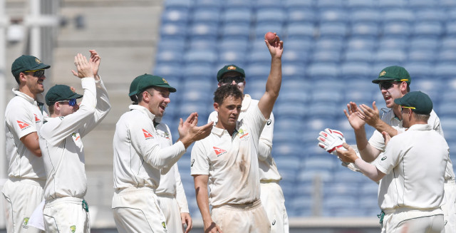 o 039 keefe claimed 12 wickets in pune test photo afp o 039 keefe claimed 12 wickets in pune test photo afp