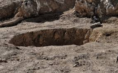 natural sinkhole transformed into place of death by is in iraq natural sinkhole transformed into place of death by is in iraq