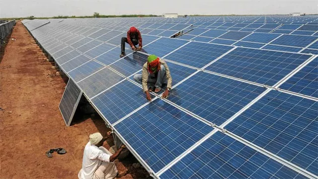 ceo ashar aziz pitches solar power as pakistan s solution to power crisis photo afp ceo ashar aziz pitches solar power as pakistan s solution to power crisis photo afp