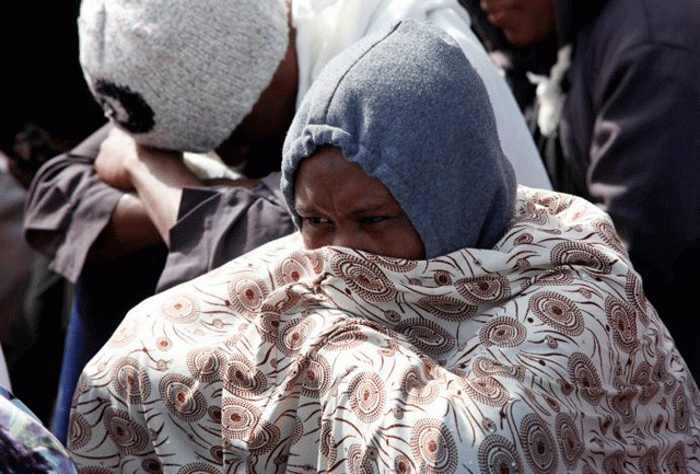 african migrant sit at a detention camp in tripoli libya february 21 2017 photo reuters african migrant sit at a detention camp in tripoli libya february 21 2017 photo reuters