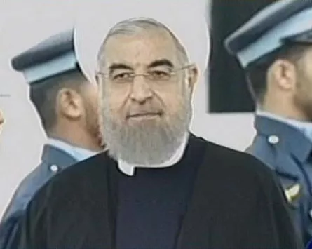 iran 039 s president hasan rouhani arrives in pakistan on february 28 2017 express news screen grab iran 039 s president hasan rouhani arrives in pakistan on february 28 2017 express news screen grab