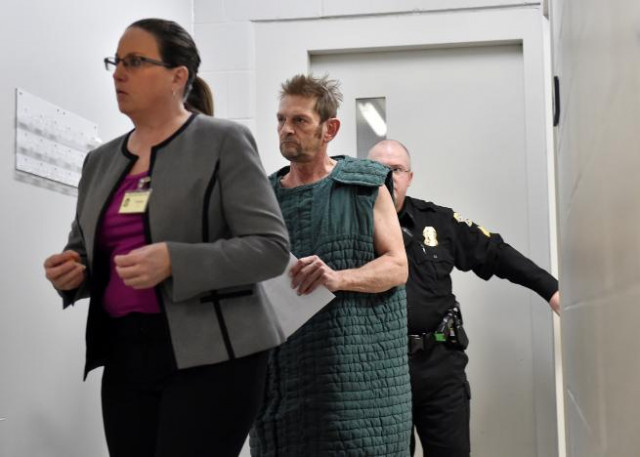 adam purinton 51 accused of killing srinivas kuchibhotla 32 and wounding alok madasani 32 as well as an american who tried to intervene is shown on closed circuit tv in court from the johnson county detention center as purinton heads towards a room with his public defender michelle r durrett during his initial court appearance in olathe kansas photo reuters adam purinton 51 accused of killing srinivas kuchibhotla 32 and wounding alok madasani 32 as well as an american who tried to intervene is shown on closed circuit tv in court from the johnson county detention center as purinton heads towards a room with his public defender michelle r durrett during his initial court appearance in olathe kansas photo reuters