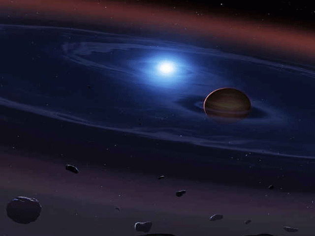 a study explains the remains of shattered asteroids revolving around a double sun photo ucl press release