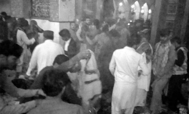 view of a compound inside lal shahbaz qalandar s shrine in sehwan sindh where a suicide bomber blew himself up on thursday february 16 2017 photo ppi view of a compound inside lal shahbaz qalandar s shrine in sehwan sindh where a suicide bomber blew himself up on thursday february 16 2017 photo ppi