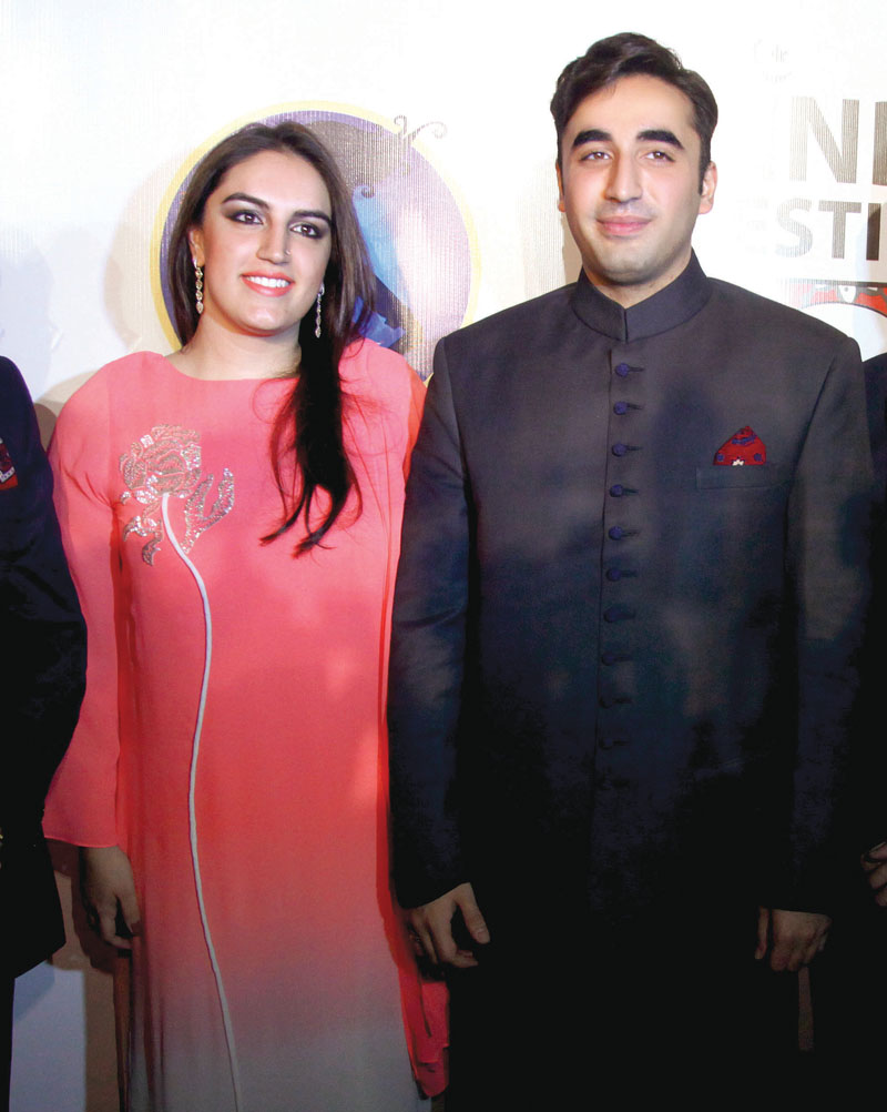 bakhtawar bhutto and bilawal bhutto sindh festival holds a fashion festival in karachi photos courtesy takeii