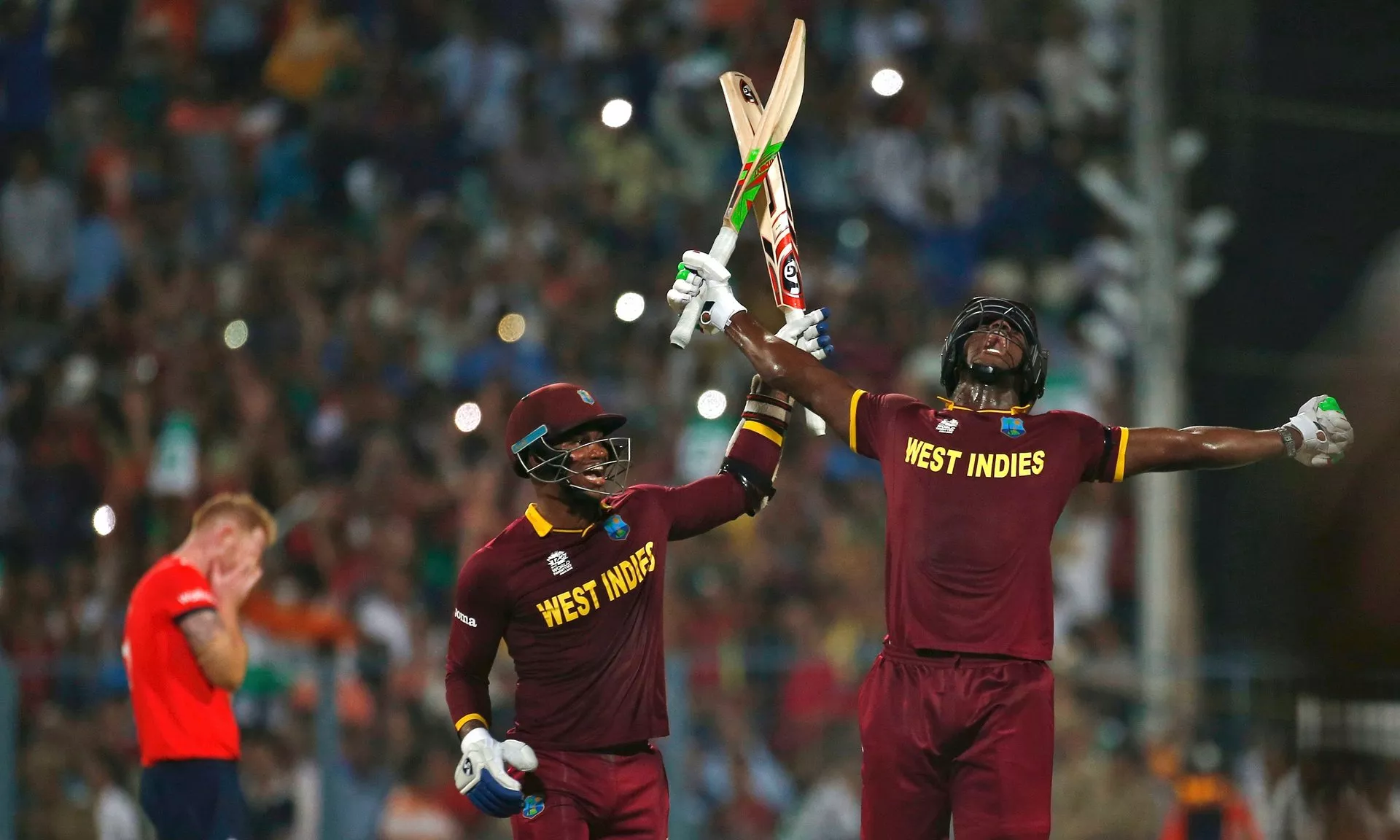 carlos brathwaite clubbed four successive sixes off ben stokes to help win last year s world t20 photo reuters carlos brathwaite clubbed four successive sixes off ben stokes to help win last year s world t20 photo reuters