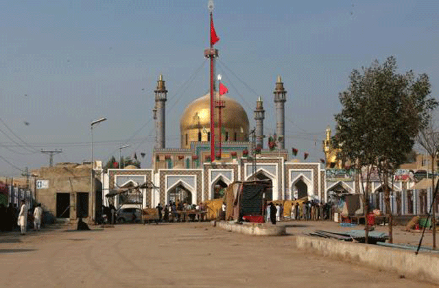 a deserted view of the tomb of sufi saint syed usman marwandi also known as the lal shahbaz qalandar shrine february 17 2017 photo reuters