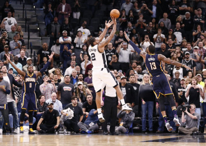ice cold leonard hits winner over george pacers ice cold leonard hits winner over george pacers