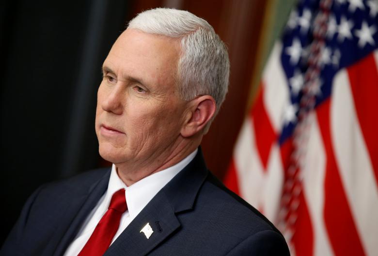 us vice president mike pence speaks before swearing in ryan zinke to be secretary of the interior in washington us march 1 2017 photo reutersreuters joshua roberts