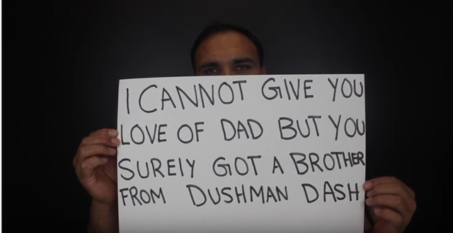 pakistani man s message of support to gurmehar kaur goes viral