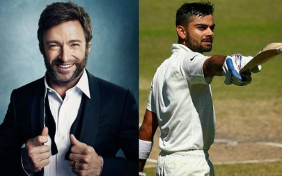 hugh jackman joins indian cricketer virat kohli s fan club