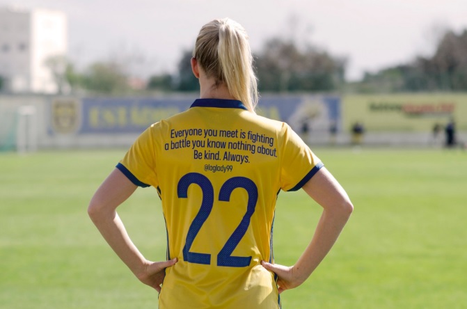 Swedish clearance football jersey