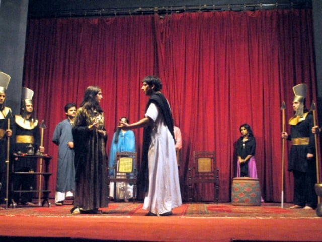 the edwardes college has been performing plays since 2001 photo muhammad iqbal express the edwardes college has been performing plays since 2001 photo muhammad iqbal express