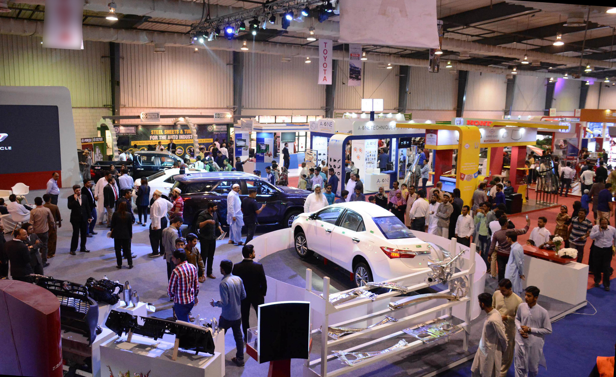 auto show points to bright future ahead for sector