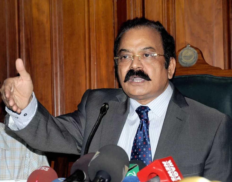 punjab law minister rana sanaullah photo express punjab law minister rana sanaullah photo express