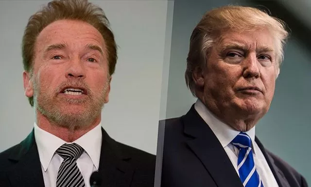 arnold schwarzenegger and donald trump photo courtesy cnn arnold schwarzenegger and donald trump photo courtesy cnn