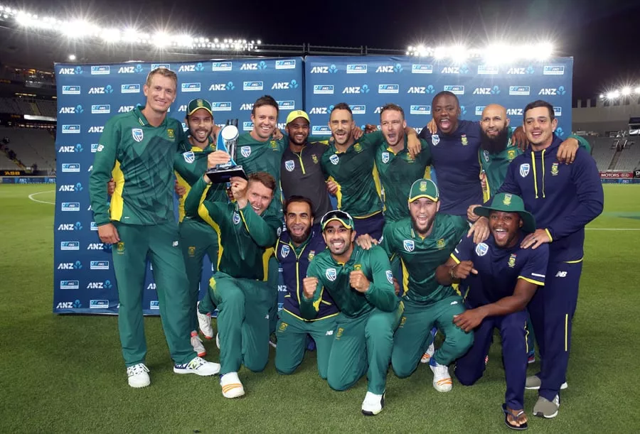 tourists overwhelm their opponents with resounding six wicket victory photo afp tourists overwhelm their opponents with resounding six wicket victory photo afp
