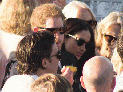 meghan markle dazzles as she accompanies prince harry at his close friend s wedding