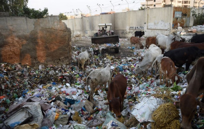 karachi turned into rubbish bin