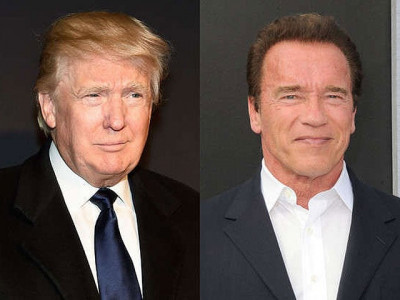 trump insists schwarzenegger was fired from the apprentice trump insists schwarzenegger was fired from the apprentice