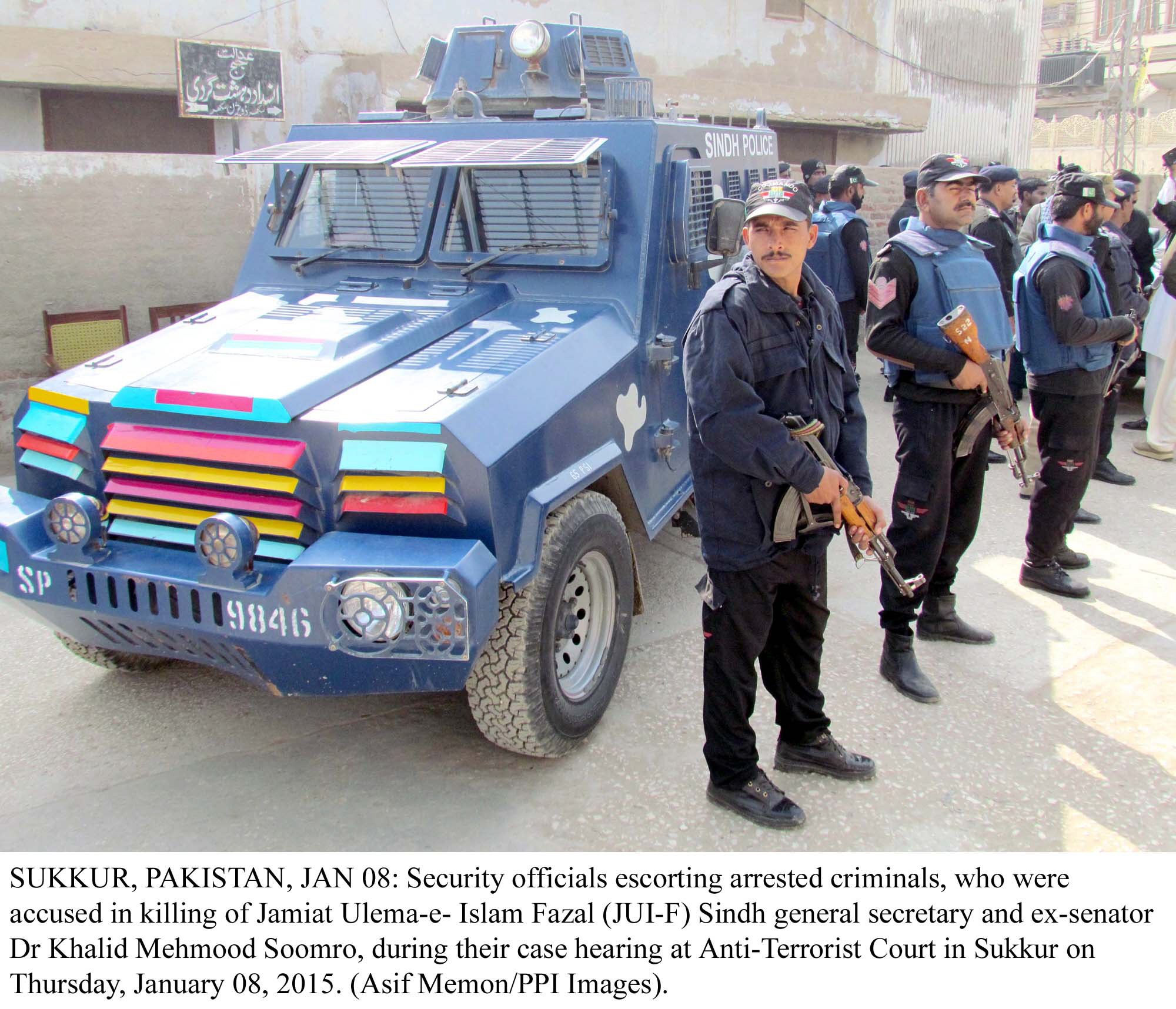 they picked up three men from airport road sukkur without informing relevant police station photo ppi