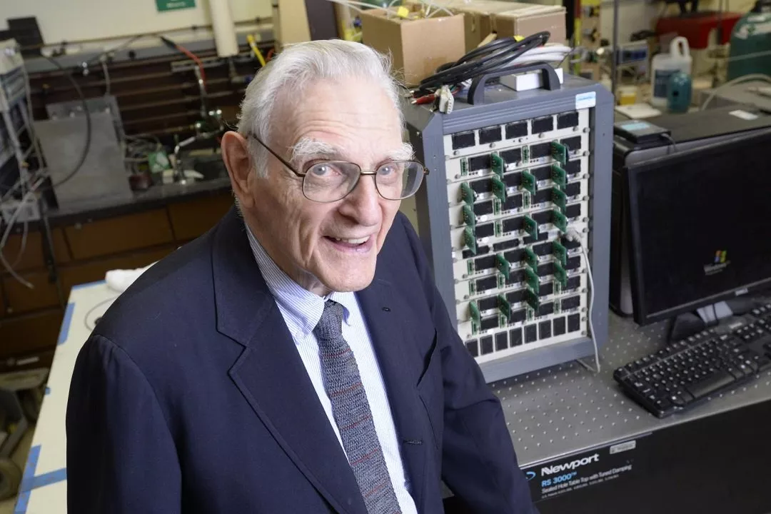 john goodenough is widely credited for inventing lithium ion batteries photo courtesy ut austin