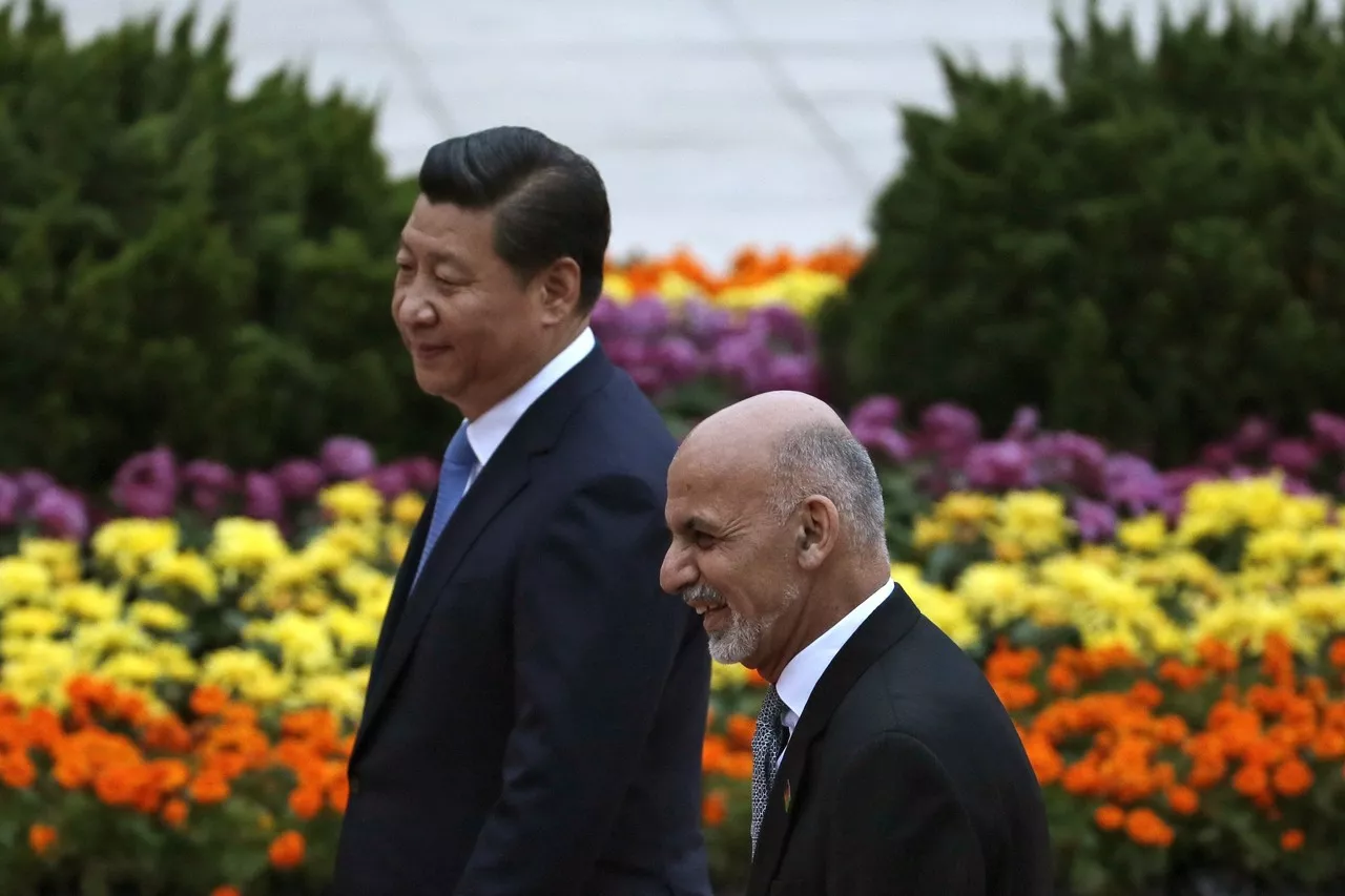 chinese president xi jinping and afghan president ashraf ghani photo teuters chinese president xi jinping and afghan president ashraf ghani photo teuters