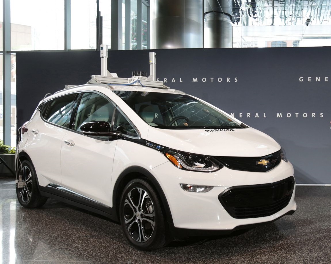 gm is in a race with longtime rival ford and others to produce autonomous cars photo reuters