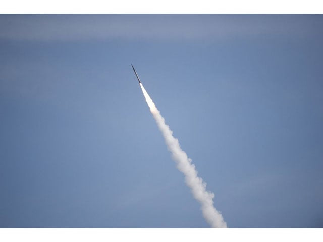 a terminal high altitude area defence thaad interceptor launch the system is deployed to south korea march 7 2017 photo afp file