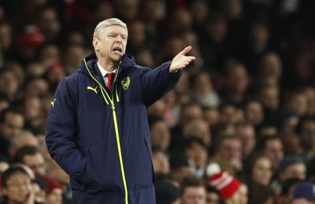 arsenal manager arsene wenger in action during match against bayern munich on march 7 2017 photo reuters arsenal manager arsene wenger in action during match against bayern munich on march 7 2017 photo reuters
