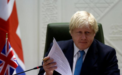 britain s johnson backs two state solution on mideast trip britain s johnson backs two state solution on mideast trip