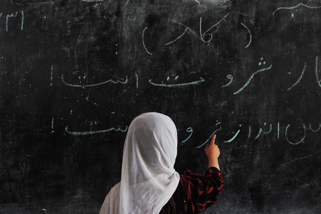 education for girls used to be a forbidden fruit in our area shared an employee of an ngo zubaida photo afp