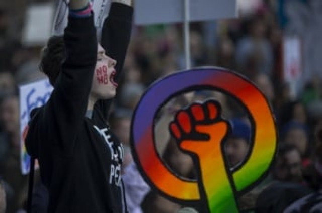 the tech industry took to twitter to commemorate the movement for women s rights photo afp the tech industry took to twitter to commemorate the movement for women s rights photo afp
