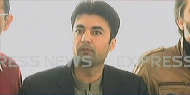 pti mna murad saeed addresses media outside the national assembly after a fight broke out between him and pml n lawmaker mian javed latif on thursday march 9 2017 express news screengrab