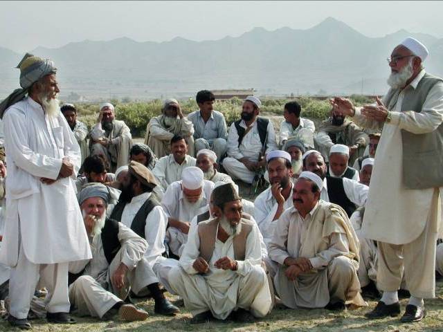 a file photo of tribesmen photo afp