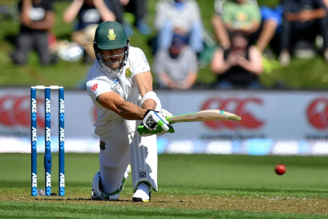 south africa 039 s captain faf du plessis bats during first test against new zealand photo afp south africa 039 s captain faf du plessis bats during first test against new zealand photo afp