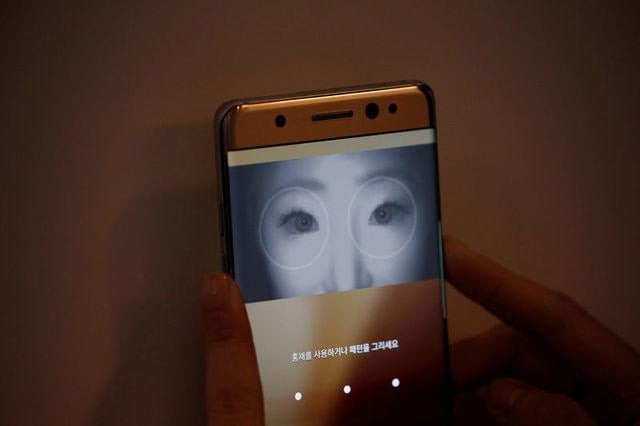 samsung is adding facial recognition feature to complement the iris scanner on its flagship device photo reuters samsung is adding facial recognition feature to complement the iris scanner on its flagship device photo reuters