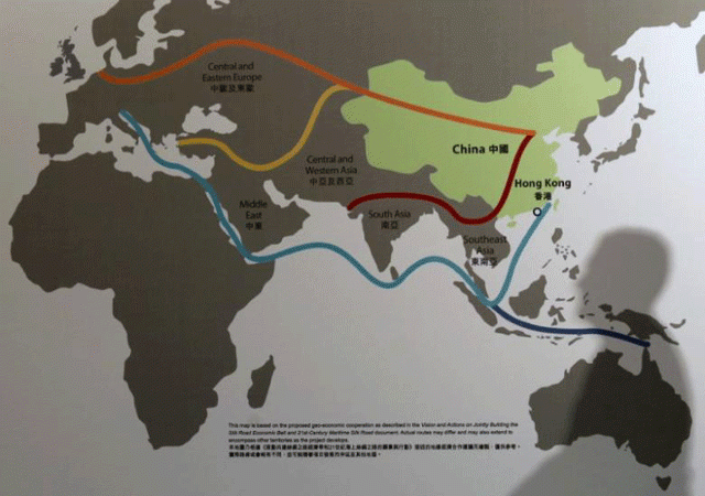 a map illustrating china 039 s 039 039 one belt one road 039 039 megaproject at the asian financial forum in hong kong photo reuters a map illustrating china 039 s 039 039 one belt one road 039 039 megaproject at the asian financial forum in hong kong photo reuters