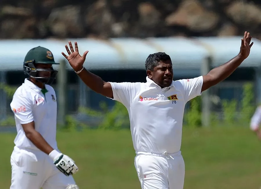 rangana herath r celebrates after he dismissed shakib al hasan photo afp rangana herath r celebrates after he dismissed shakib al hasan photo afp