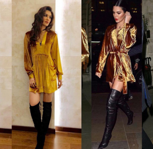 kriti sanon kendall jenner caught fashion twinning kriti sanon kendall jenner caught fashion twinning