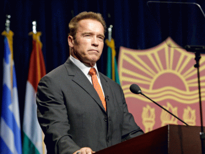 arnold schwarzenegger to make a comeback   and it has nothing to do with hollywood