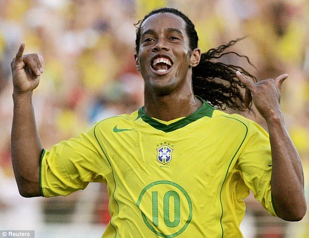 brazil football legend ronaldinho photo reuters