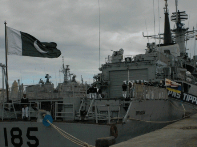 the visit aims at enhancing maritime collaboration between the two navies photo courtesy radio pakistan the visit aims at enhancing maritime collaboration between the two navies photo courtesy radio pakistan