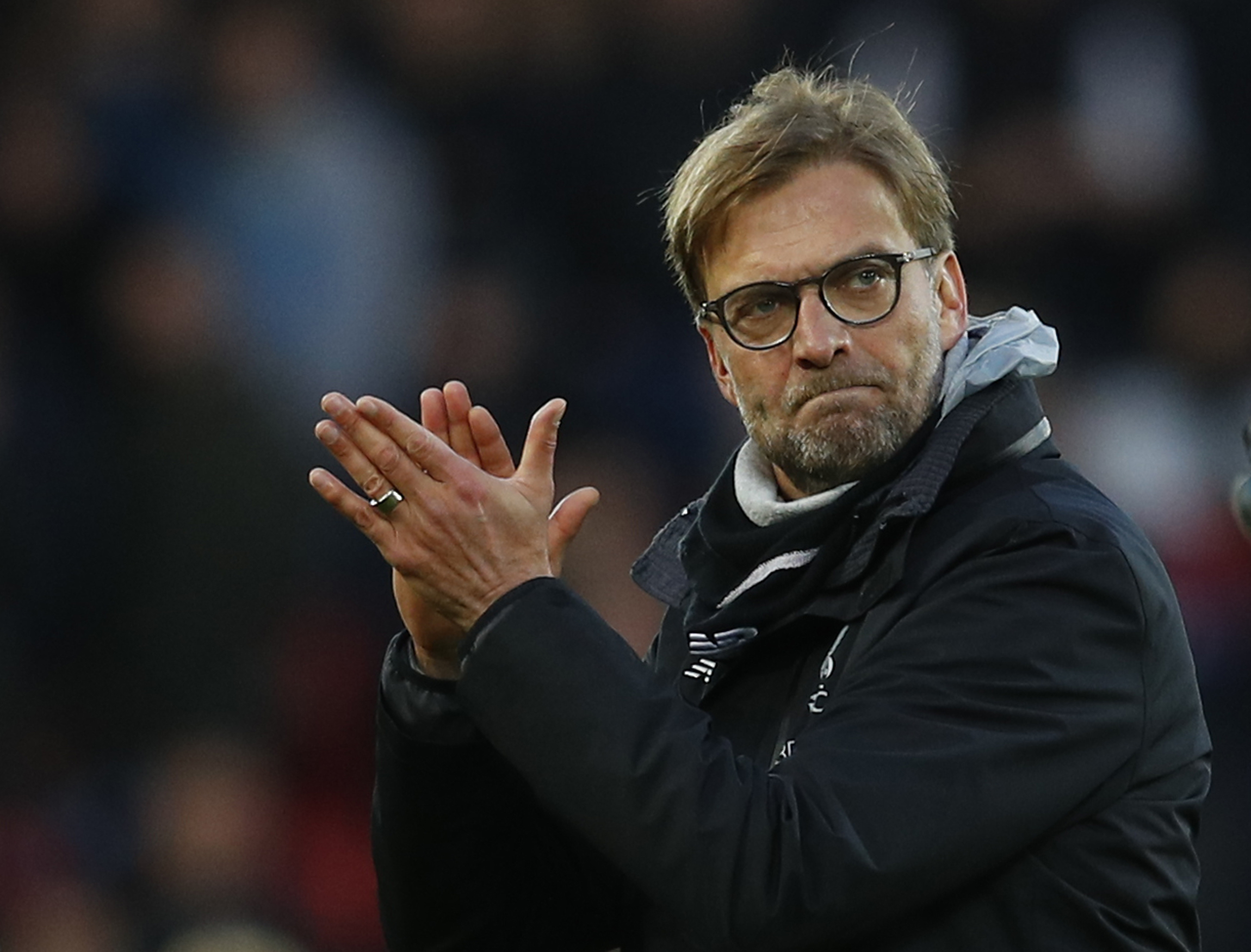 liverpool manager juergen klopp celebrate after the game against burnely photo reuters